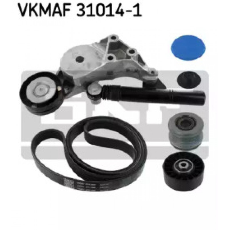 VKMAF 31014-1 SKF Комплект роликовий модуль натягувача ременя (ролик, ремінь)